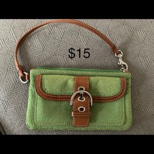 Coach purses $30 for both